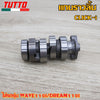 แกนราวลิ้นเดิมคลิกi ใส่รถรุ่น WAVE110i,DREAM110i