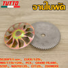 ชามใบพัด SCOOPY/i new,CLICK/125i,MIO/115i/125i,PCX,GRAND FILAND,STEP,NOUVO135,GT125,ZOOMERX ใส่ได้เฉพาะรุ่นที่ระบุไว้เท่านั้น