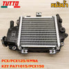 หม้อน้ำ PCX PCX125 PCX150 หม้อน้ำเคอา หม้อน้ำpcx หม้อน้ำมิเนียม