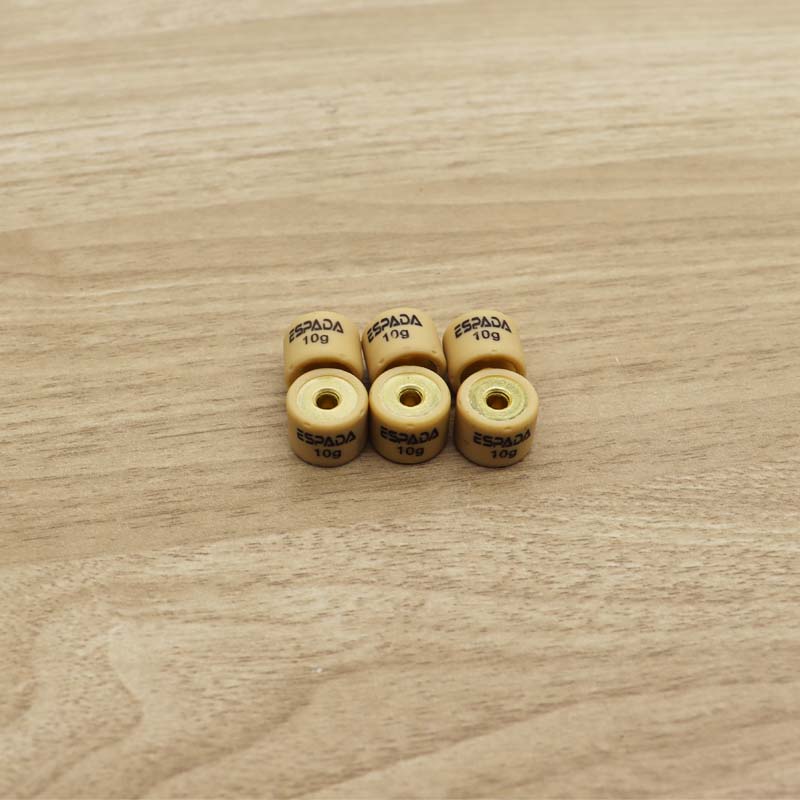 เม็ดตุ้ม เม็ดตุ้มถ่วง 6g-15g ใส่รถ MIO125 FINO125i NOUVO135 NMAX AEROX QBIX GT125 ELEGANCE