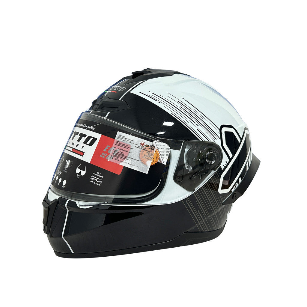 TUTTO K7 ส่งของแถมชิวหน้าฟรี หมวกกันน็อค แบบเต็มใบ กันน้ํา แข็งแรง TUTTO helmet
