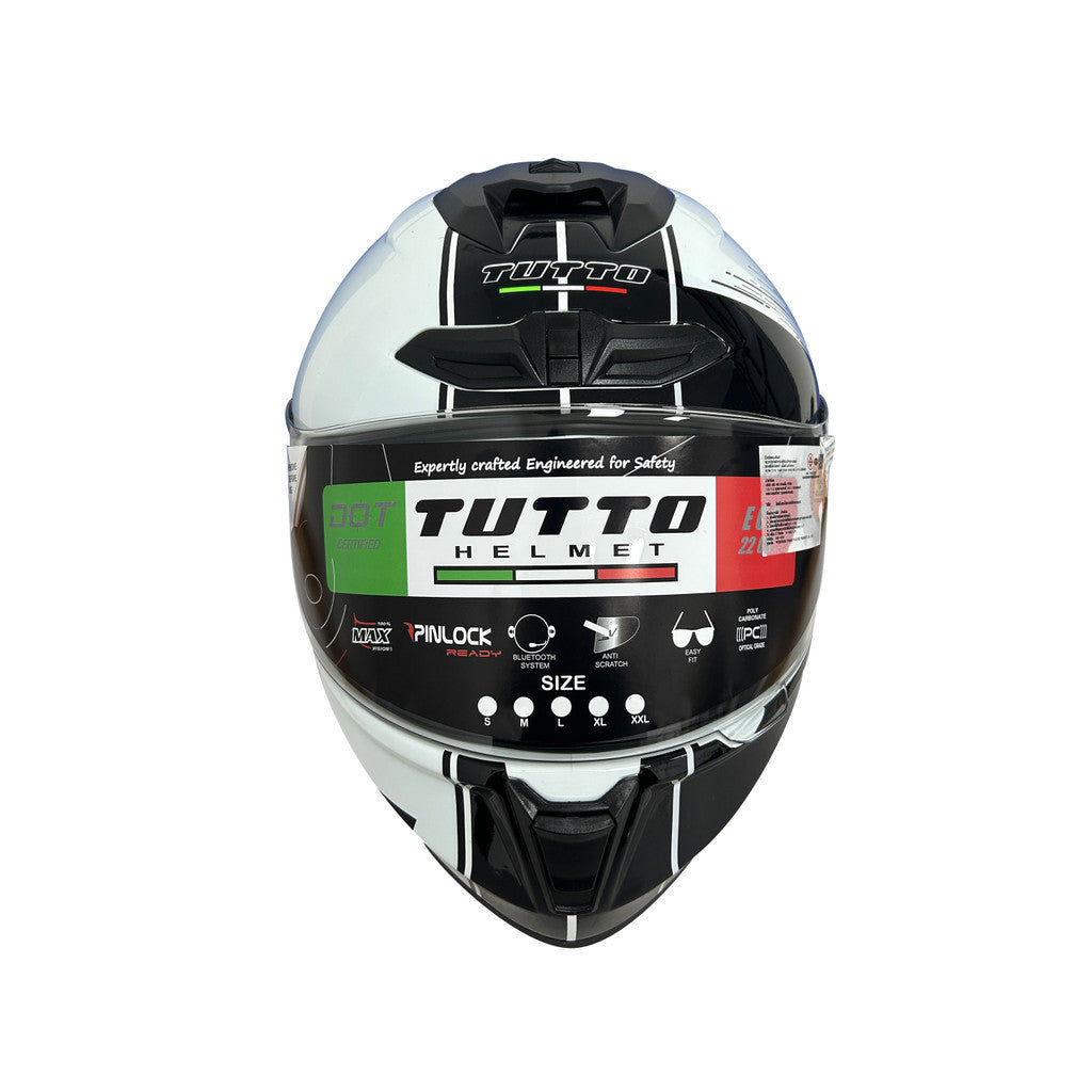 TUTTO K7 ส่งของแถมชิวหน้าฟรี หมวกกันน็อค แบบเต็มใบ กันน้ํา แข็งแรง TUTTO helmet