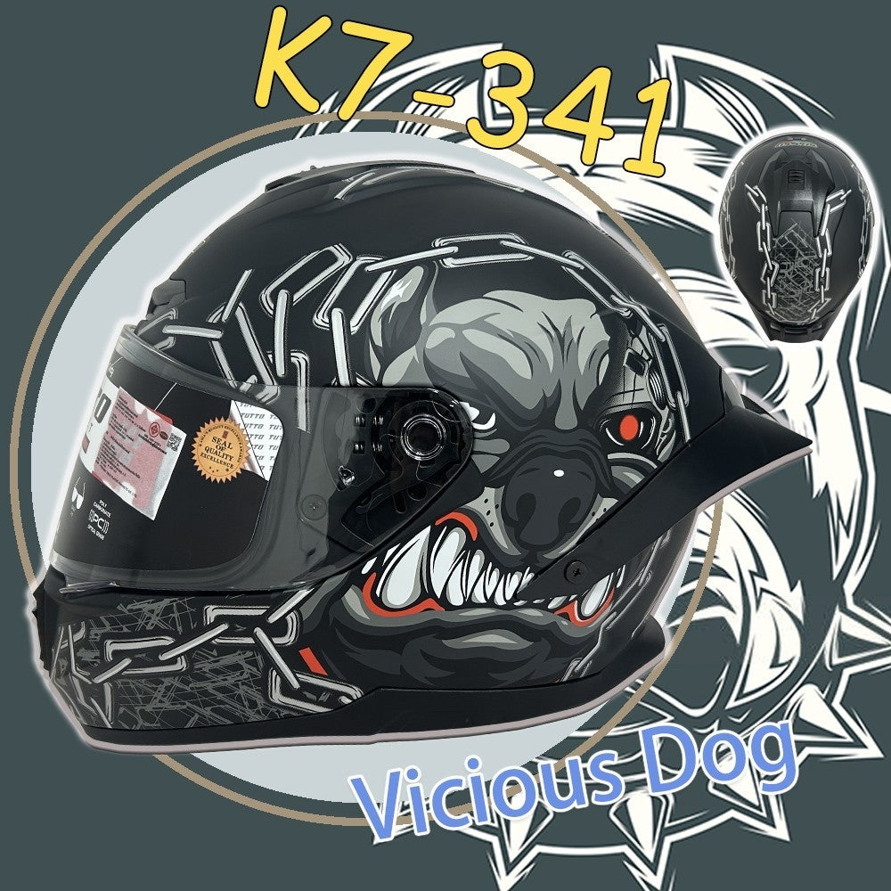 TUTTO K7 ส่งของแถมชิวหน้าฟรี หมวกกันน็อค หมวกขับขี่มอเตอร์ไซร์ แข็งแรงทนทานต่อแรงกระแทก motorcycle