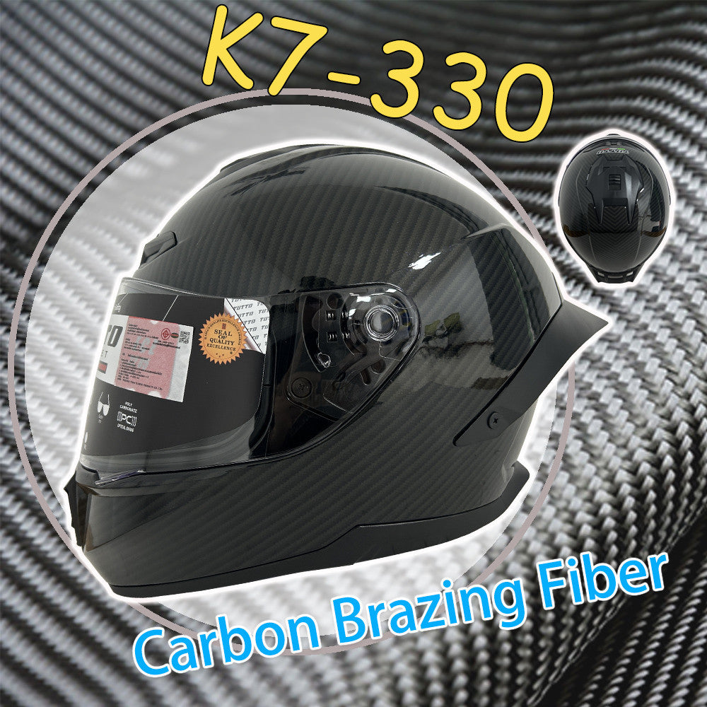 TUTTO K7 หมวกกันน็อค TISI รถจักรยานยนต์ หมวกขับขี่มอเตอร์ไซค์ Helmet กันลม กันน้ำ ทนต่อการใช้งาน หมวกกันน็อคเต็มใบ