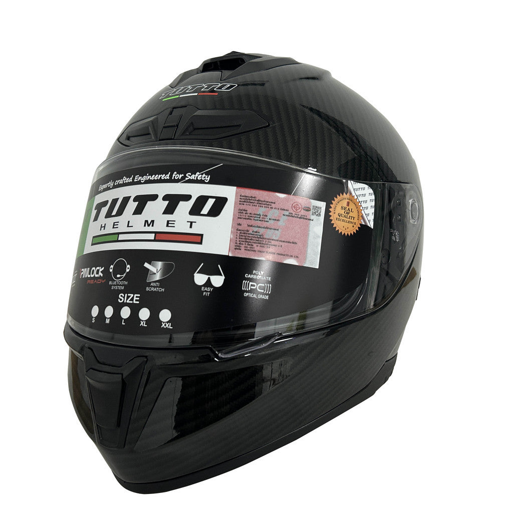 TUTTO K7 หมวกกันน็อค TISI รถจักรยานยนต์ หมวกขับขี่มอเตอร์ไซค์ Helmet กันลม กันน้ำ ทนต่อการใช้งาน หมวกกันน็อคเต็มใบ