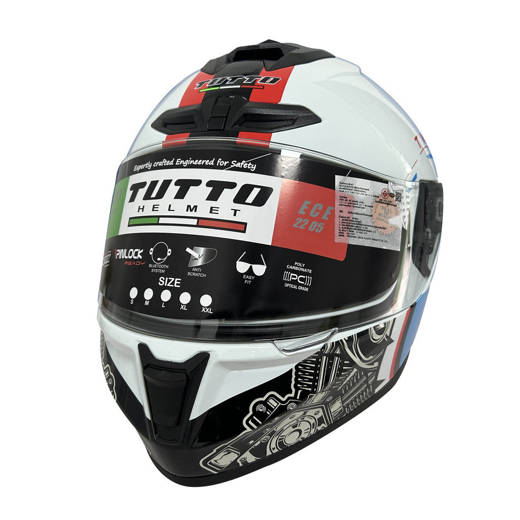 TUTTO K7 แถมฟรี3เด้ง มูลค่า700฿ หมวกกันน็อค หมวกันน๊อค ใช้ได้ทุกเพศ หมวกกันน็อคชาย กันหมอก มองเห็นได้ชัด หมวกกันน็อก