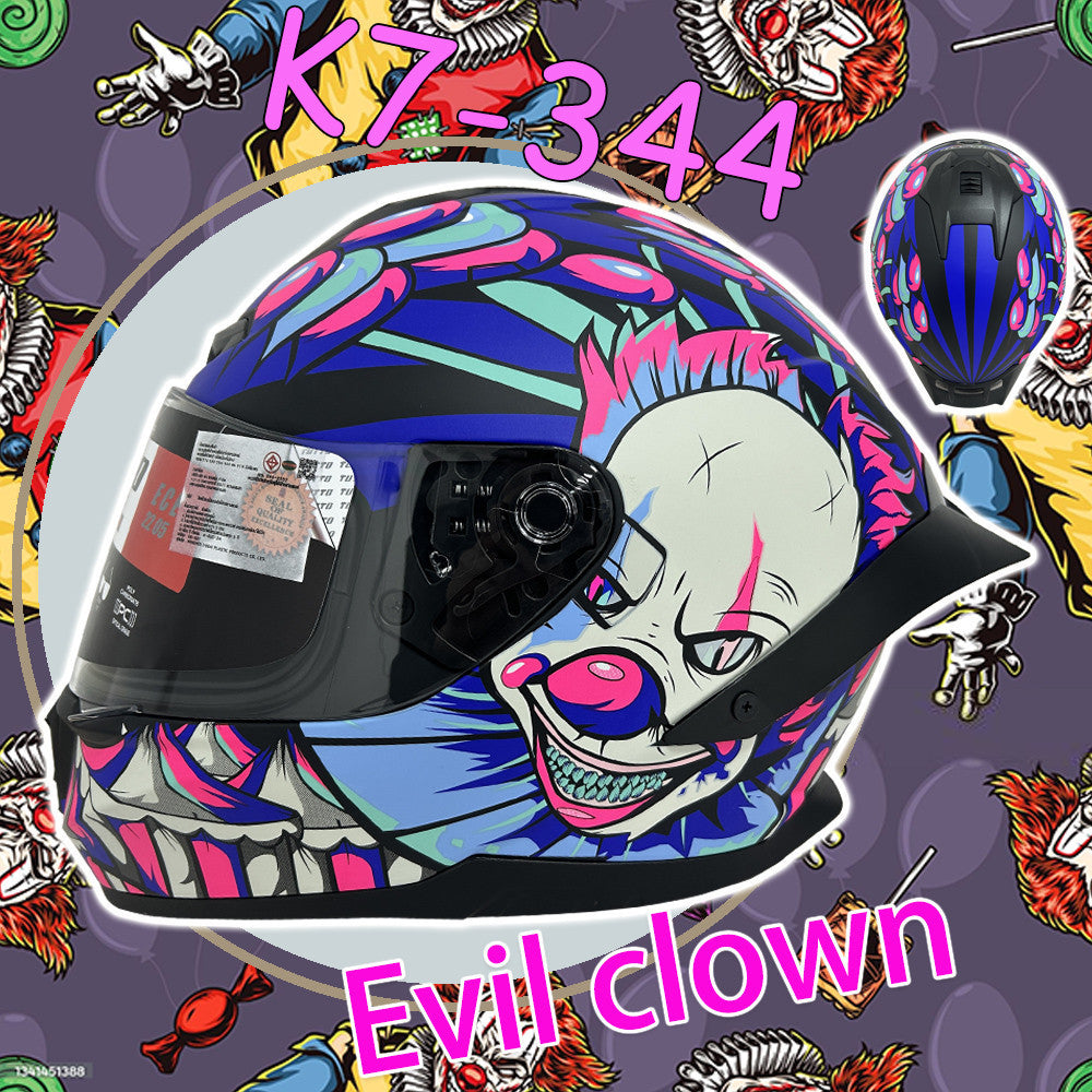 TUTTO K7 หมวกกันน็อก Motorcycle Helmet กันลม กันน้ำ กันแสงสะท้อน หมวกกันน็อคเต็มใบ หมวกกันน็อคมอเตอร์ไซค์