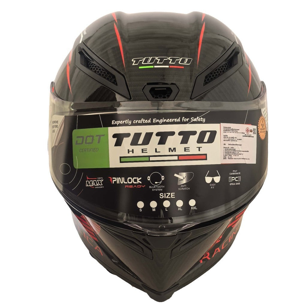 TUTTO K6 มูลค่า300฿ส่งของแถมชิวหน้าฟรี! สีพิเศษมีขายที่นี่เท่านั้น หมวกกันน็อค ออฟชั่นครบ รุ่นล่าสุด