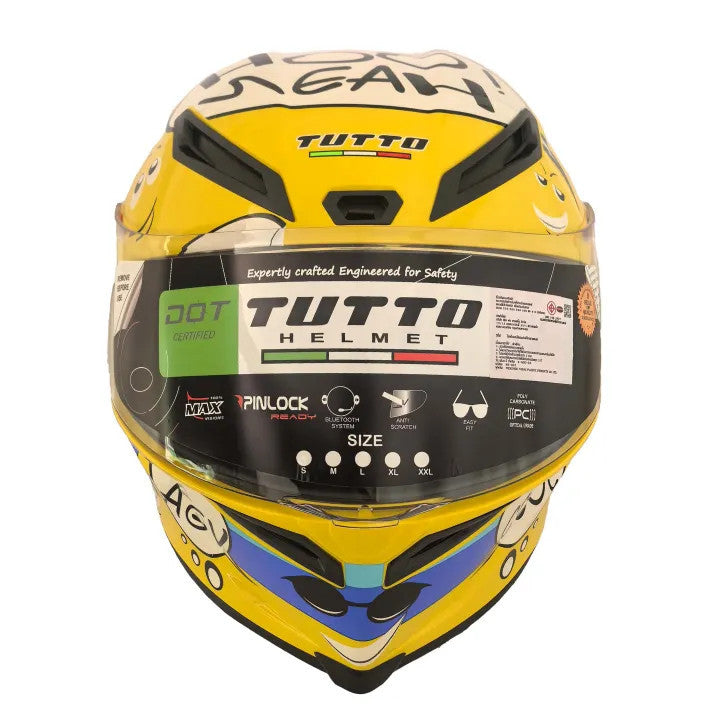หมวกกันน็อค TUTTO K6 รุ่นใหม่ล่าสุด 2025 – ทรงสปอร์ต น้ำหนักเบา ใส่สบาย