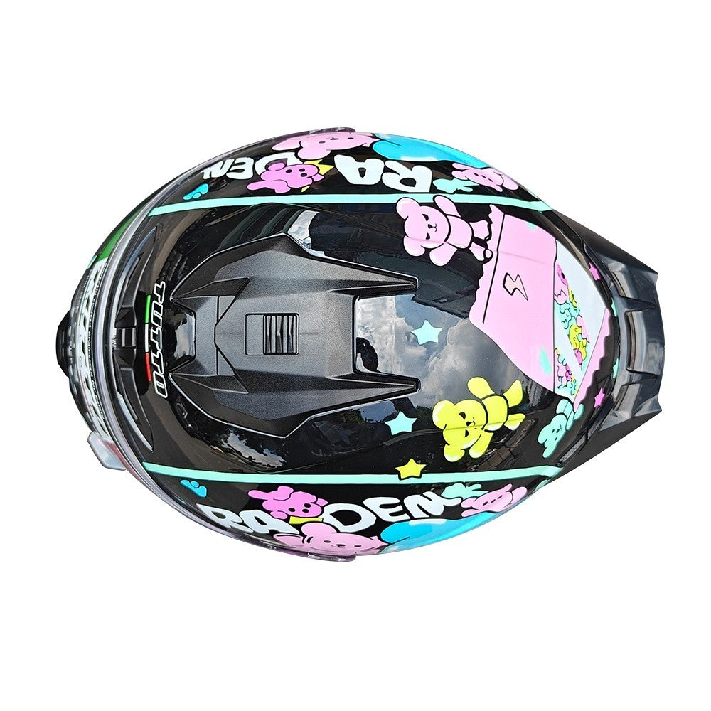 TUTTO K7 รองรับบลูทูธ TUTTO ใหม่ปี2025 หมวกกันน็อค หุ้มคาง ทรงใหม่ล่าสุด สปอยเลอร์ยาว ถอดซักได้M-XL