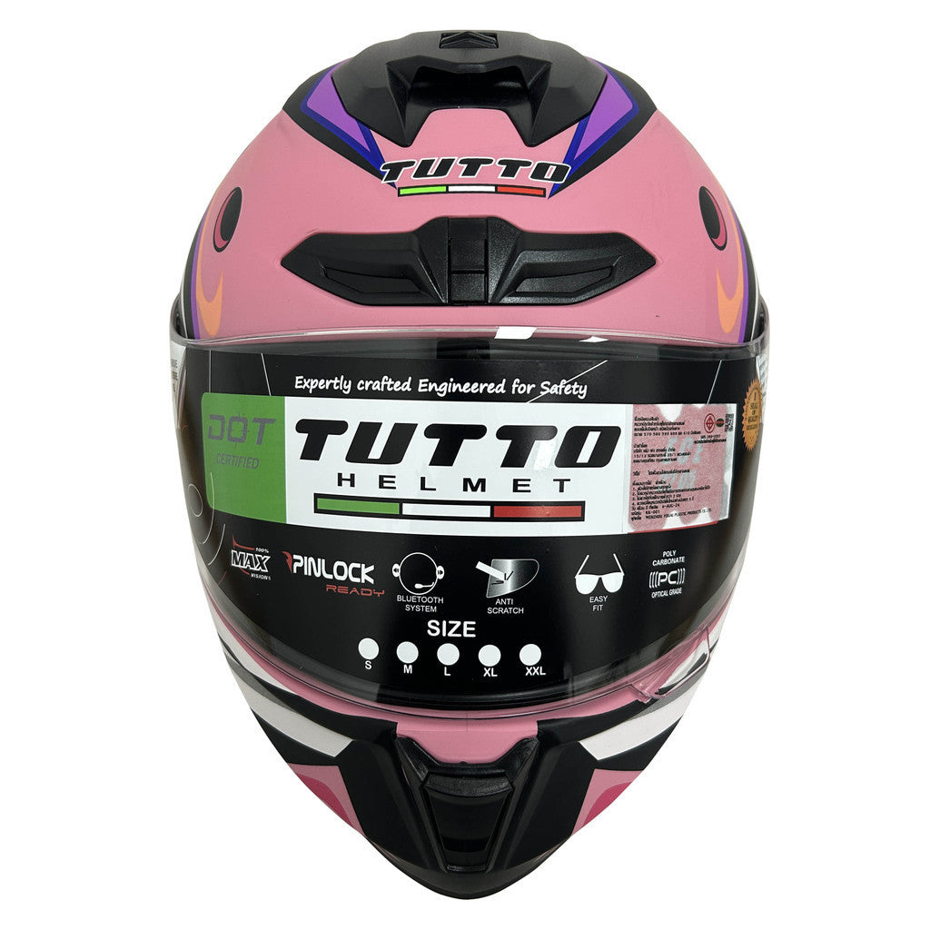 TUTTO K7 สีพิเศษมีขายที่นี่เท่านั้น หมวกกันน็อค tutto รองรับติดตั้งบลูทูธ
