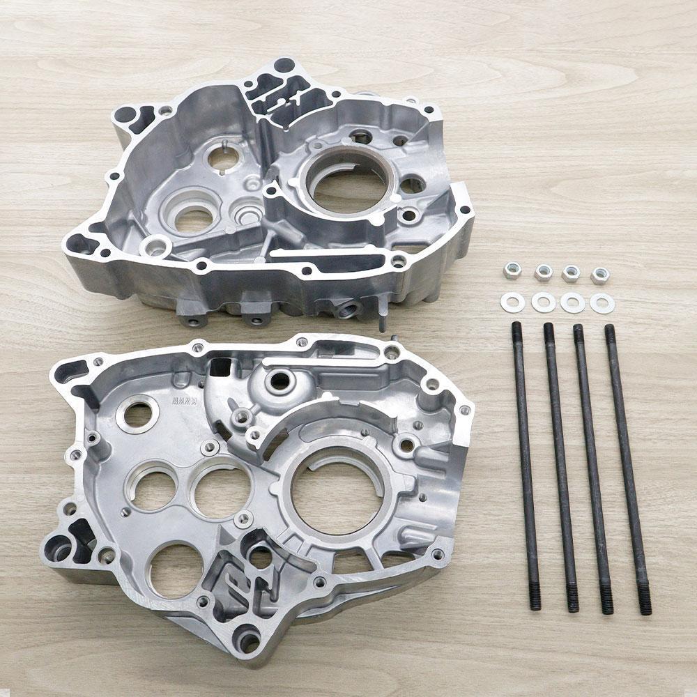 แคร้งเครื่องซ้าย+ขวา เวฟ110i ดรีม110i ซุปเปร์คัพ czi ปี2008-2020 1คู่ รหัสKWW  สตาร์ทมือ