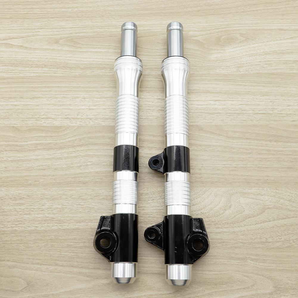 โช๊คโหลดเตี้ย 1คู่ เวฟ125 r/s/i บังลม โช๊คหน้า wave100 โหลด3.5นิ้ว กลึงCNC กลึงสวย เงาๆสวยๆ ไม่เป็นสนิม อัดน้ำมัน