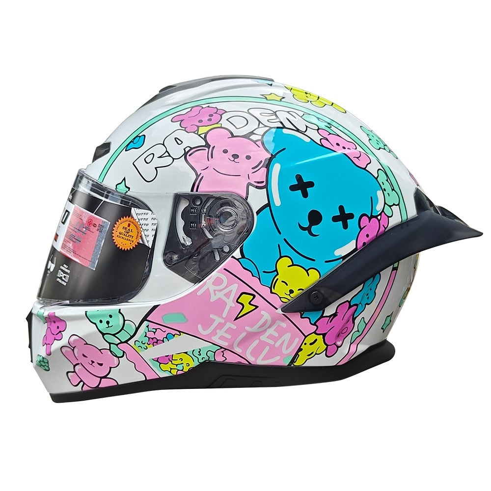 TUTTO K7 ขายดีที่สุด  รถจักรยานยนต์ หมวกกันน็อค หมวกกันน็อกเต็มใบ หมวกนิรภัย helmet