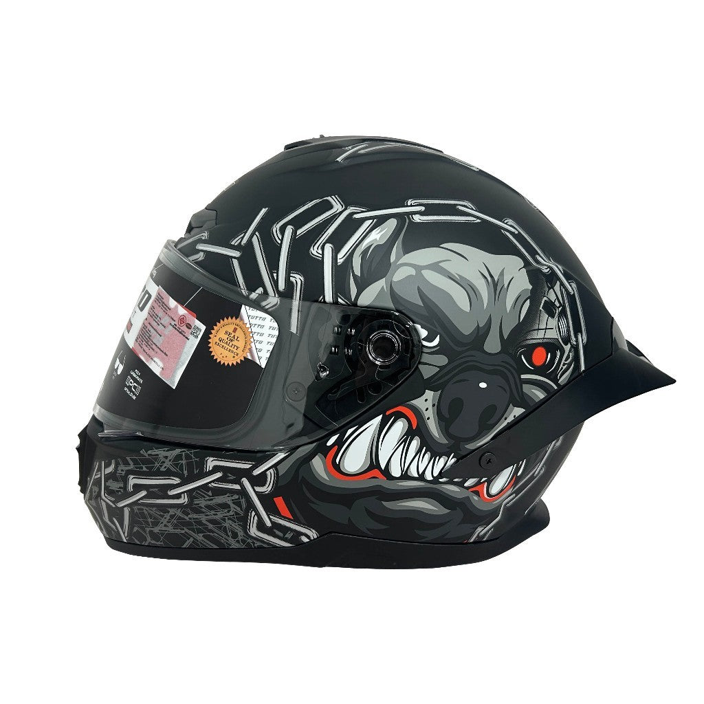 TUTTO K7 ขายดีที่สุด  รถจักรยานยนต์ หมวกกันน็อค หมวกกันน็อกเต็มใบ หมวกนิรภัย helmet
