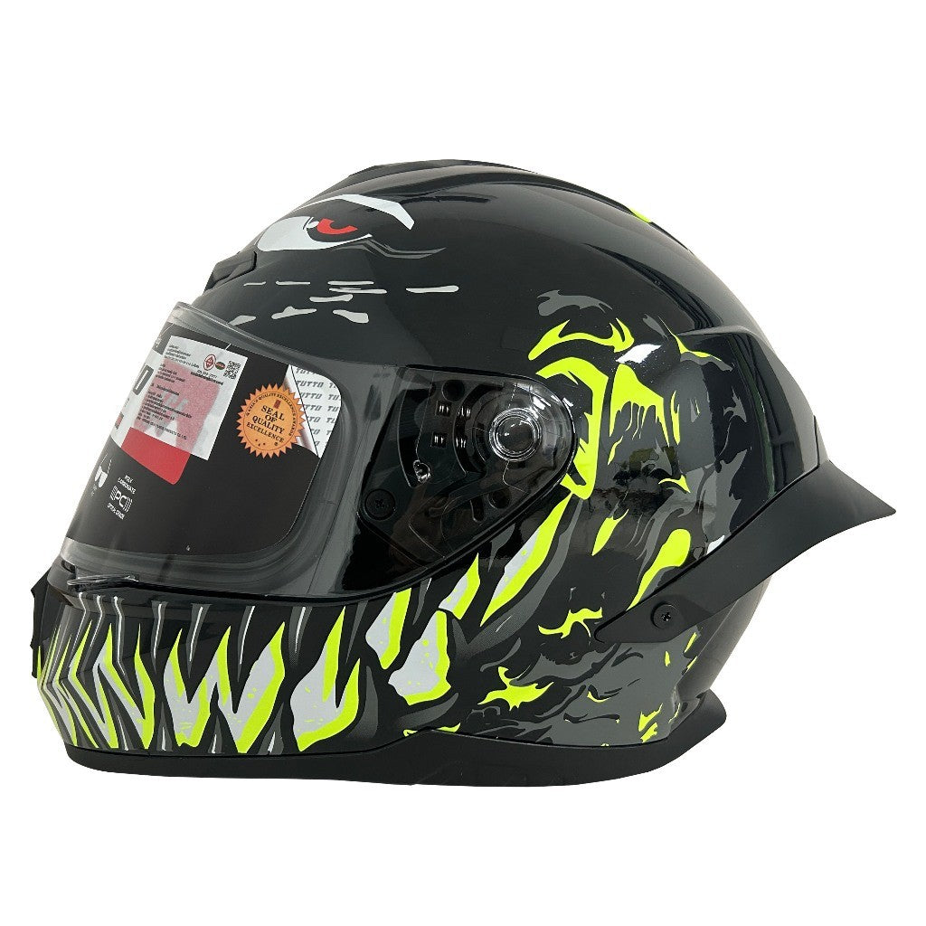 TUTTO K7 ขายดีที่สุด  รถจักรยานยนต์ หมวกกันน็อค หมวกกันน็อกเต็มใบ หมวกนิรภัย helmet