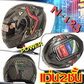 TUTTO K3 หมวกกันน็อคเต็มใบ TUTTO แว่น2ชั้น ไซส์ L XL