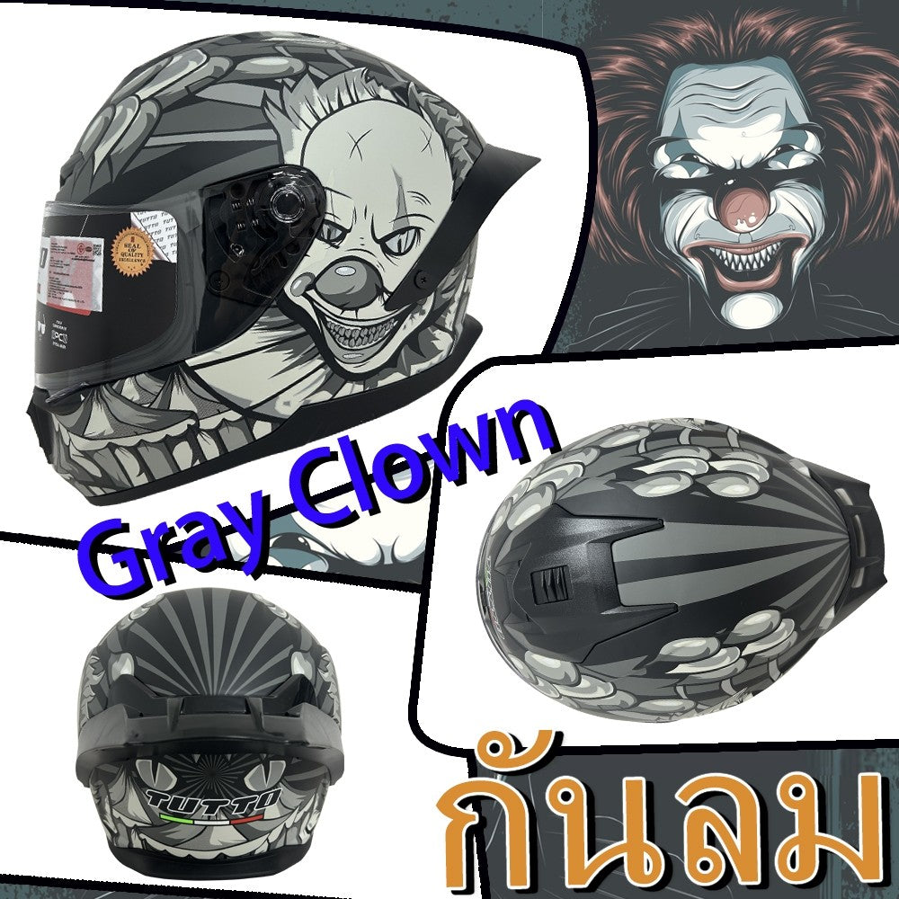 TUTTO K7 ขายดีที่สุด  รถจักรยานยนต์ หมวกกันน็อค หมวกกันน็อกเต็มใบ หมวกนิรภัย helmet